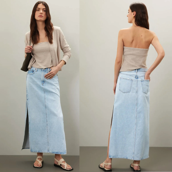 AGOLDE Astrid Slice Skirt Size 32 - Picture 2 of 7